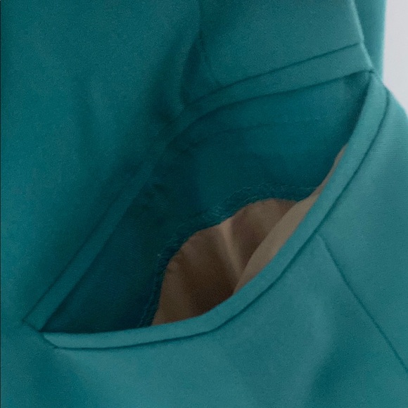 Teal Blazer Tailored 3/4 Sleeve - Picture 5 of 8